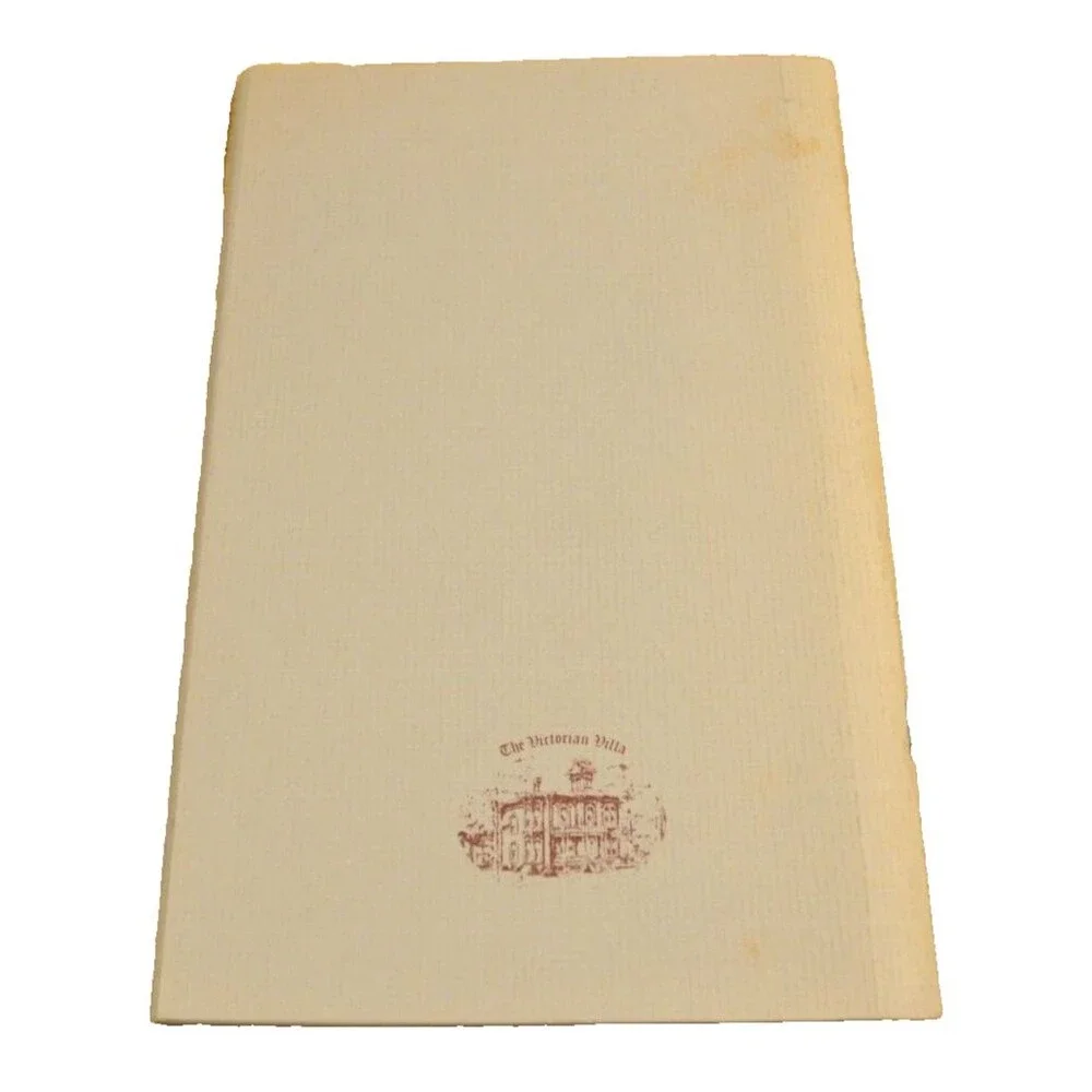 Cherished Holiday Memories The Victorian Villa Cookbook-Published USA 1988